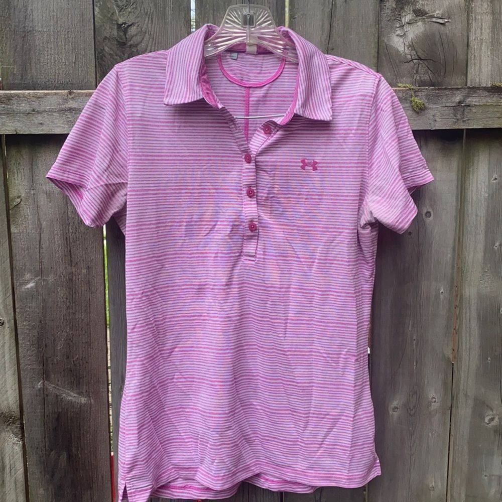 Under Armour striped top sz. S